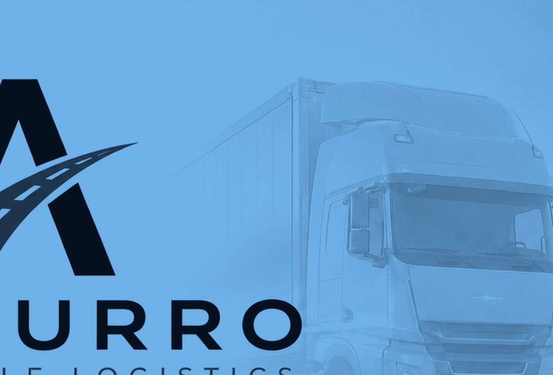 Azzurro Final Mile Logistics freight truck en route from Port Newark, New Jersey